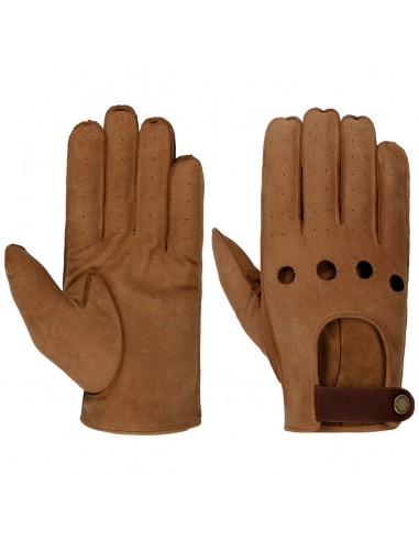 Vented Leather Gloves by Stetson en stock