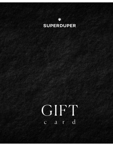 SUPERDUPER Gift Card s'inspire de l'anatomie humaine