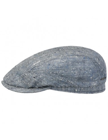 Tweed Herringbone Driver Flat Cap by Stetson vente chaude votre 