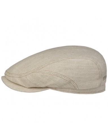 Sustainable Heavy Twill Flat Cap by Stetson la colonne vertébrale