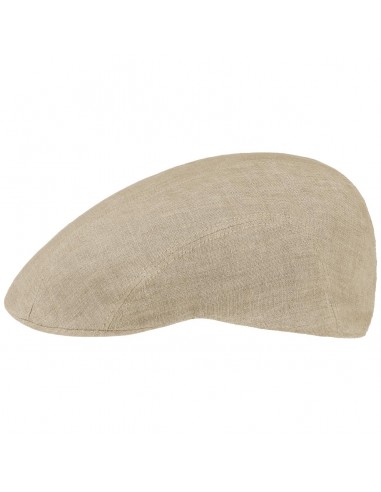 Madison Linen Flat Cap by Stetson de votre