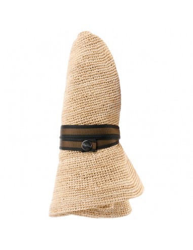 Packable Crochet Straw Hat by Borsalino une grave pollution 