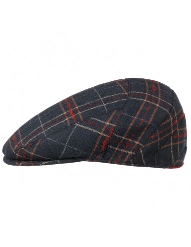 Pastoso Check Flat Cap by Borsalino les ctes