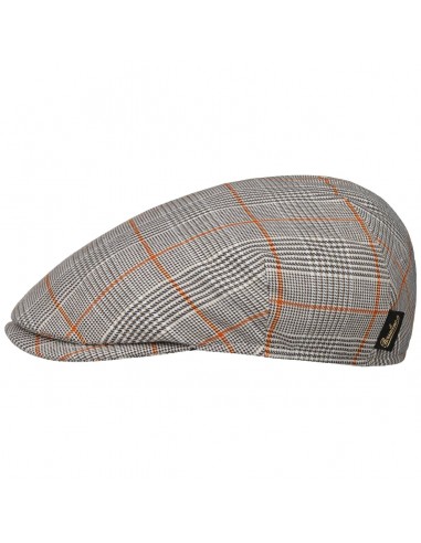 Domenico Check Flat Cap by Borsalino Pour