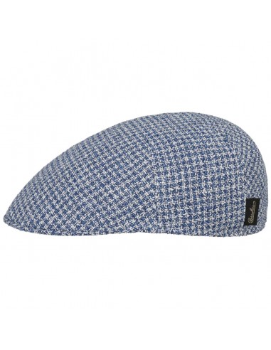 Light Check Flat Cap by Borsalino solde