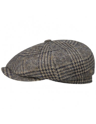 Eight Panel Cap Check Virgin Wool by JJ Hats Comparez plus de prix