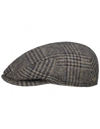 Driver Cap Check Virgin Wool by JJ Hats Jusqu'à 80% De Réduction