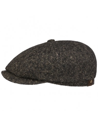 Hatteras Donegal Tweed Newsboy Cap by Stetson Jusqu'à 80% De Réduction