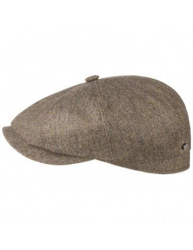 Hatteras Cashmere Silk Newsboy Cap by Stetson des créatures d'habitude