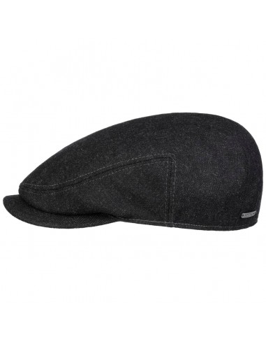 Carlstown Wool Driver Flat Cap by Stetson livraison gratuite