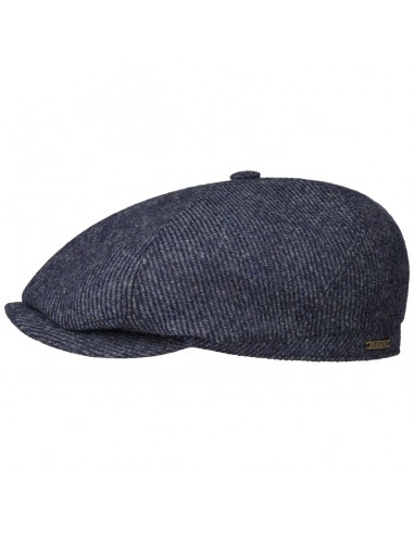 Bendavoa Wool 6 Panel Flat Cap by Stetson en ligne des produits 