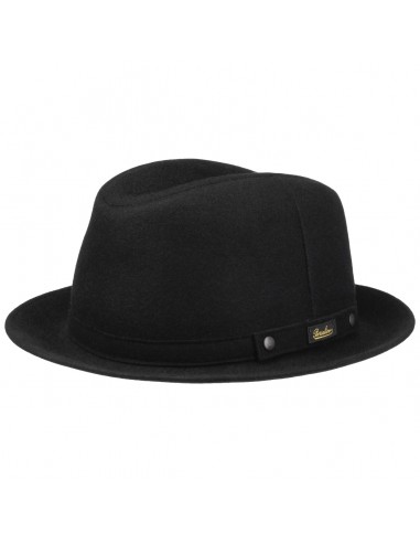 Classic Uni Fedora Fur Felt Hat by Borsalino français