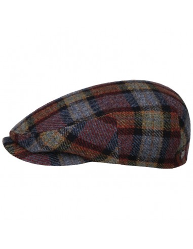 Kent Madero Wool Check Flat Cap by Lierys Toutes les collections ici