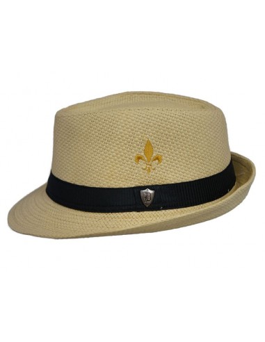 Dorfman Pacific Fleur De Lis Fedora destockage