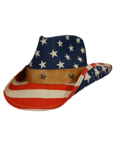 Dorfman Pacific Stars & Stripes Western Hat Comparez et commandez 