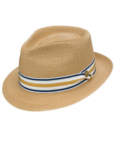 Stetson Luciano Hemp Fedora Paris Déstockage Promo