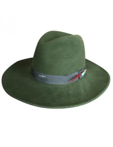 DALLAS FEDORA ARMY GREEN destockage