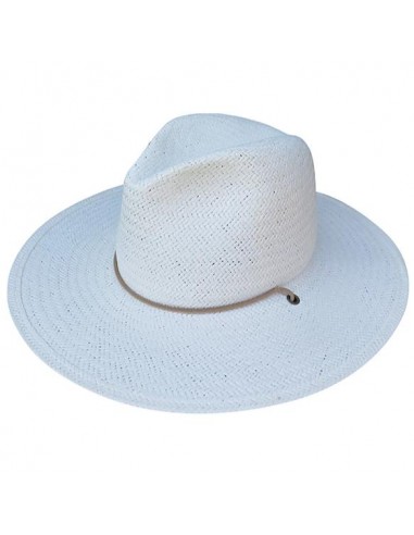 SEDONA STRAW FEDORA WHITE en linge