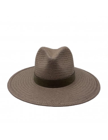 SAN SEBASTIAN PACKABLE STRAW FEDORA LIMESTONE des créatures d'habitude