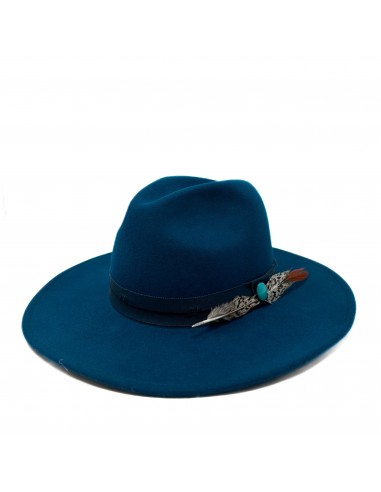 Dallas fedora in ocean blue la livraison gratuite