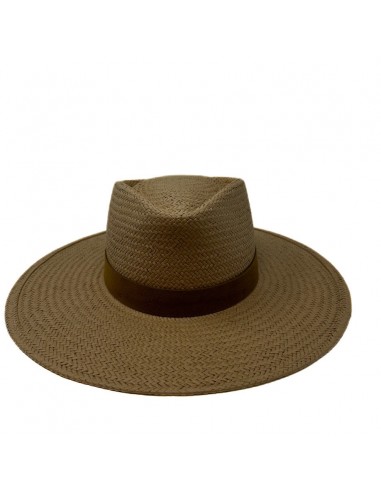 San pancho straw packable fedora natural Pour