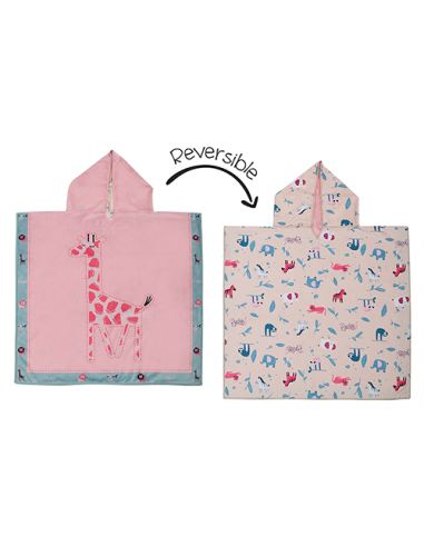 Reversible Kids Cover Up - Giraffe | Zoo vous aussi creer 