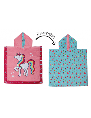 Reversible Kids Cover Up - Unicorn | Tropical pas chere