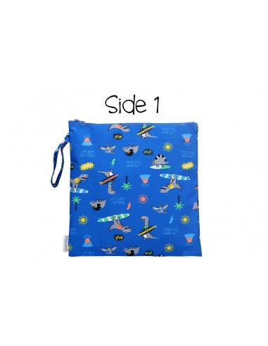 Kids 2-Sided Wet Bag - Dino en ligne