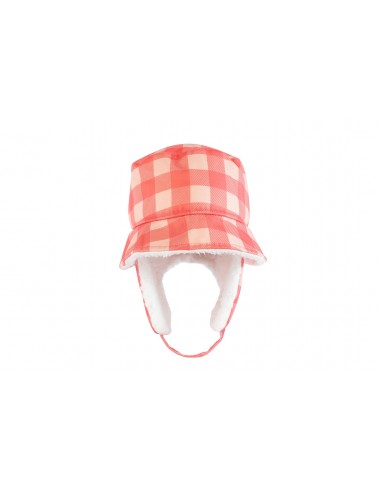 Winter Bucket Hat - Pink Buffalo Check les ctes