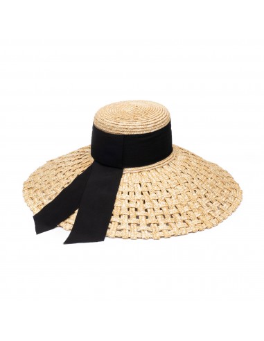 Mirabel in Natural w/Straw Basket Weave du meilleur 