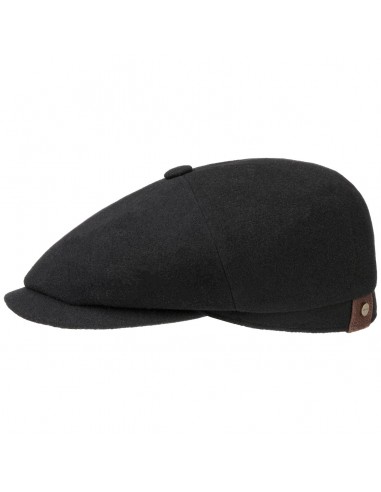 Hatteras Noir Newsboy cap by Stetson Par le système avancé 