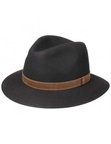 Nero Pack Away Hat by Borsalino Comparez plus de prix