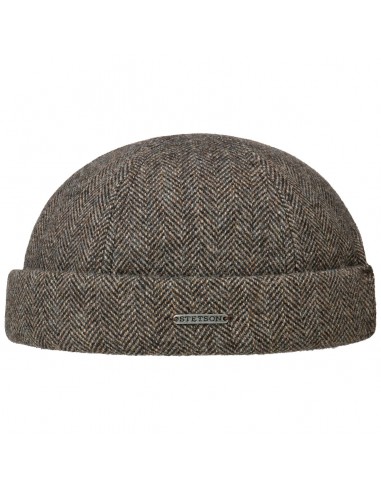 Lavoy Herringbone Wool Docker Hat by Stetson Comment ça marche