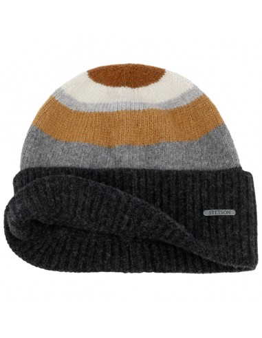 Lascover Wool Beanie with Cuff by Stetson l'achat 