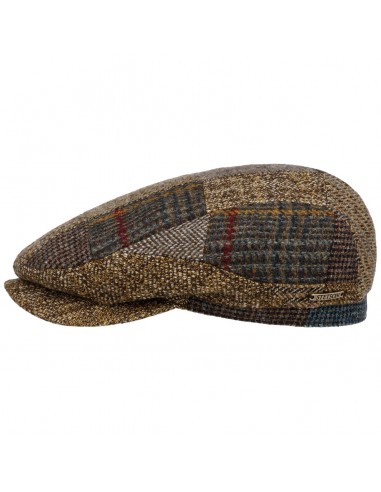 Mandeo Driver Patchwork Flat Cap by Stetson sélection de produits