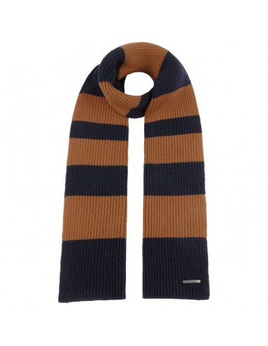 Twotone Stripes Wool Scarf by Stetson Comparez plus de prix