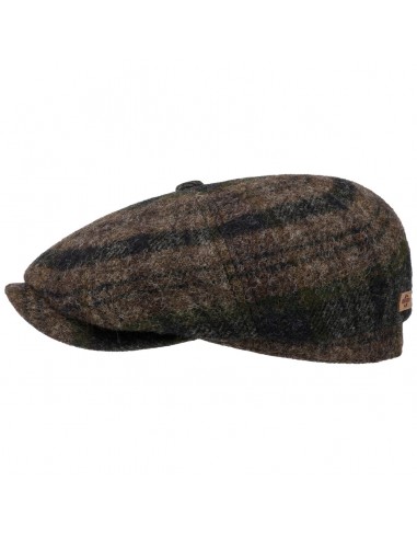 Hatteras Beeswax Shetland Wool Newsboy Cap by Stetson Amélioration de cerveau avec