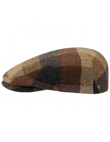 Zachery Virgin Wool Flat Cap by Lierys 50-70% off 