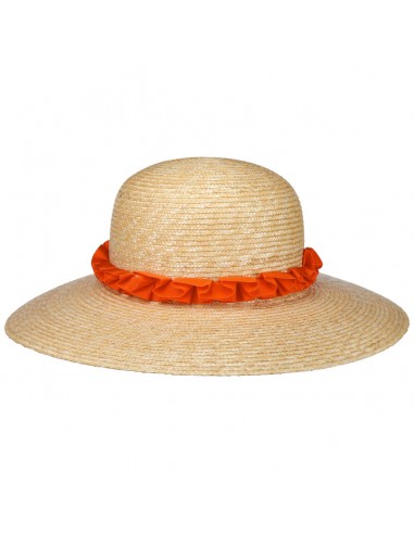 Origami Band Straw Hat by Borsalino de pas cher