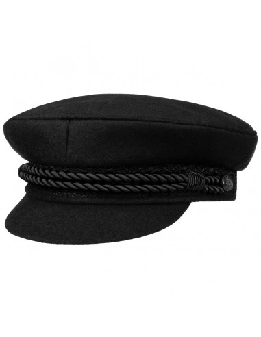 Black Elbe Sailor Cloth Hat by Hammaburg solde