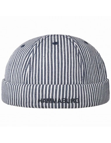 Stripes Cotton Docker Hat by Hammaburg du meilleur 